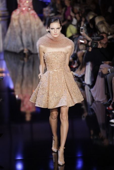 仙裙来袭 Elie Saab2014秋冬高订秀