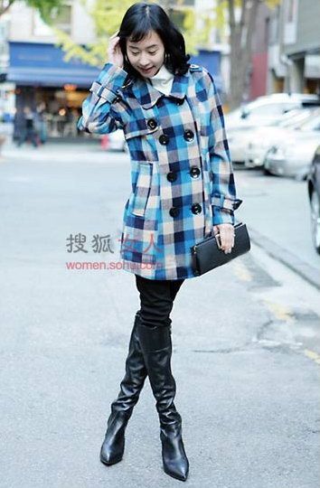 五款韩版大衣搭配 今冬让你拥有超高人气