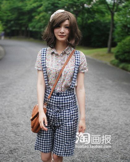 可爱女生夏日 19款约会搭配