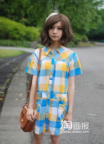 可爱女生夏日 19款约会搭配