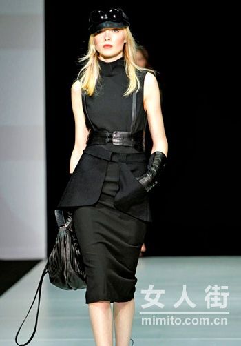 Emporio Armani女装2011秋冬时尚秀场